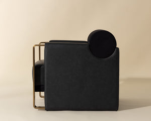 Edgar Lounge Chair - stylish lounge chairs for any room | Image 5 | InSTYLE Home & Rugs