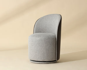 Cavoli Swivel Dining Chair - elegant seating for dining areas | Image 3 | InSTYLE Home & Rugs