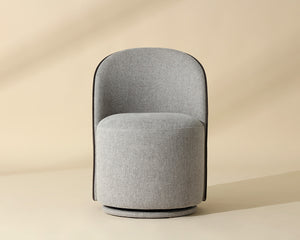 Cavoli Swivel Dining Chair - elegant seating for dining areas | Image 28 | InSTYLE Home & Rugs