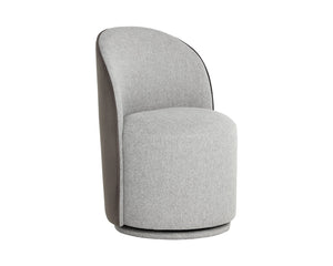 Cavoli Swivel Dining Chair - elegant seating for dining areas | Image 30 | InSTYLE Home & Rugs