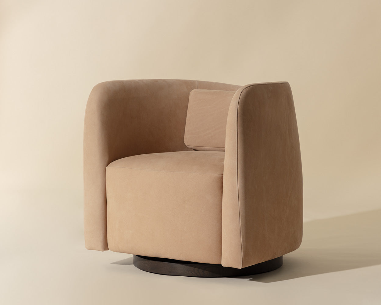 Emilie Swivel Lounge Chair - perfect for casual unwinding | Image 2 | InSTYLE Home & Rugs