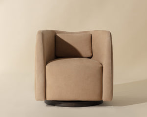 Emilie Swivel Lounge Chair - perfect for casual unwinding | Image 11 | InSTYLE Home & Rugs