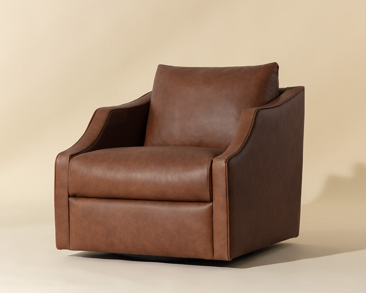 Orwell Swivel Lounge Chair - comfortable chairs for relaxation | Image 1 | InSTYLE Home & Rugs