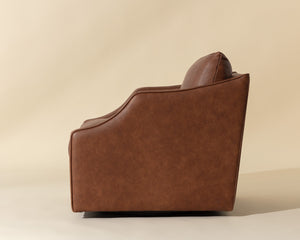 Orwell Swivel Lounge Chair - comfortable chairs for relaxation | Image 16 | InSTYLE Home & Rugs