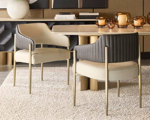 Tova Dining Armchair - comfortable dining experience | Image 3 | InSTYLE Home & Rugs