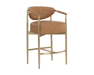 Heloise Counter Stool - perfect for modern counters | Image 3 | InSTYLE Home & Rugs