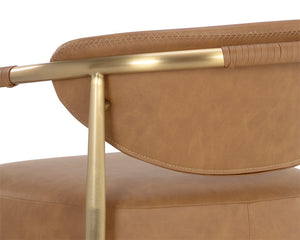 Heloise Counter Stool - ergonomic design for comfort | Image 4 | InSTYLE Home & Rugs