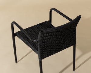 Casella Stackable Dining Armchair - elegant seating for dining areas | Image 14 | InSTYLE Home & Rugs