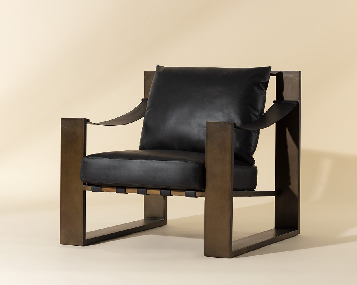 Berke Lounge Chair - perfect for casual unwinding | Image 1 | InSTYLE Home & Rugs