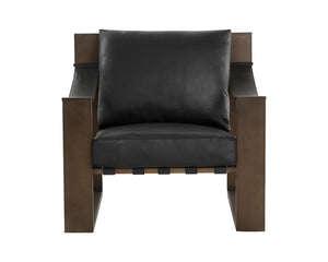Berke Lounge Chair - perfect for casual unwinding | Image 5 | InSTYLE Home & Rugs