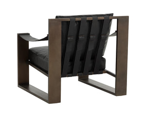 Berke Lounge Chair - perfect for casual unwinding | Image 7 | InSTYLE Home & Rugs