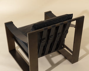 Berke Lounge Chair - perfect for casual unwinding | Image 3 | InSTYLE Home & Rugs