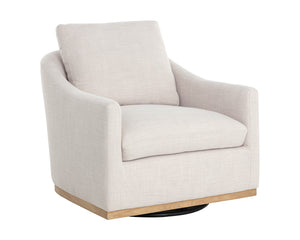 Corbin Swivel Lounge Chair - perfect for casual unwinding | Image 5 | InSTYLE Home & Rugs