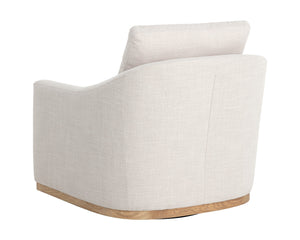 Corbin Swivel Lounge Chair - perfect for casual unwinding | Image 8 | InSTYLE Home & Rugs