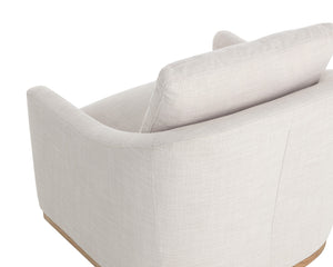 Corbin Swivel Lounge Chair - perfect for casual unwinding | Image 9 | InSTYLE Home & Rugs