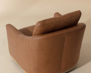 Corbin Swivel Lounge Chair - perfect for casual unwinding | Image 13 | InSTYLE Home & Rugs