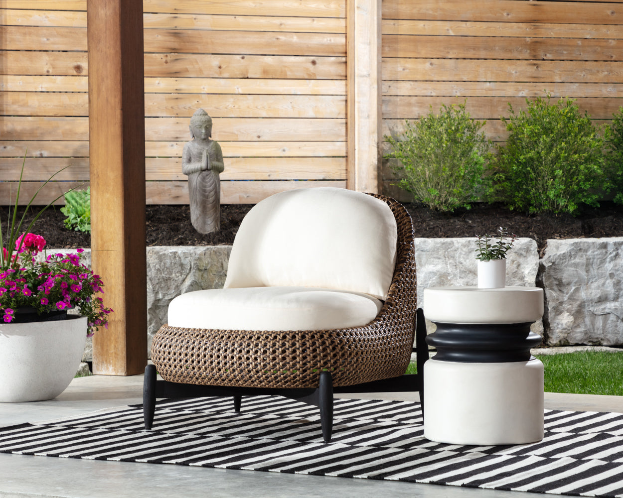 Carilo Lounge Chair - perfect for outdoor relaxation | Image 2 | InSTYLE Home & Rugs