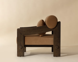 Reizo Lounge Chair - perfect for casual unwinding | Image 4 | InSTYLE Home & Rugs