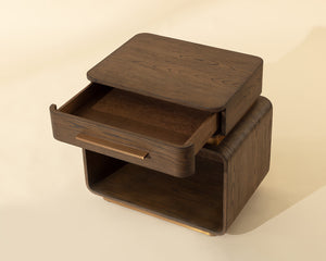 Taro Nightstand - modern storage for your bedside | Image 5 | InSTYLE Home & Rugs