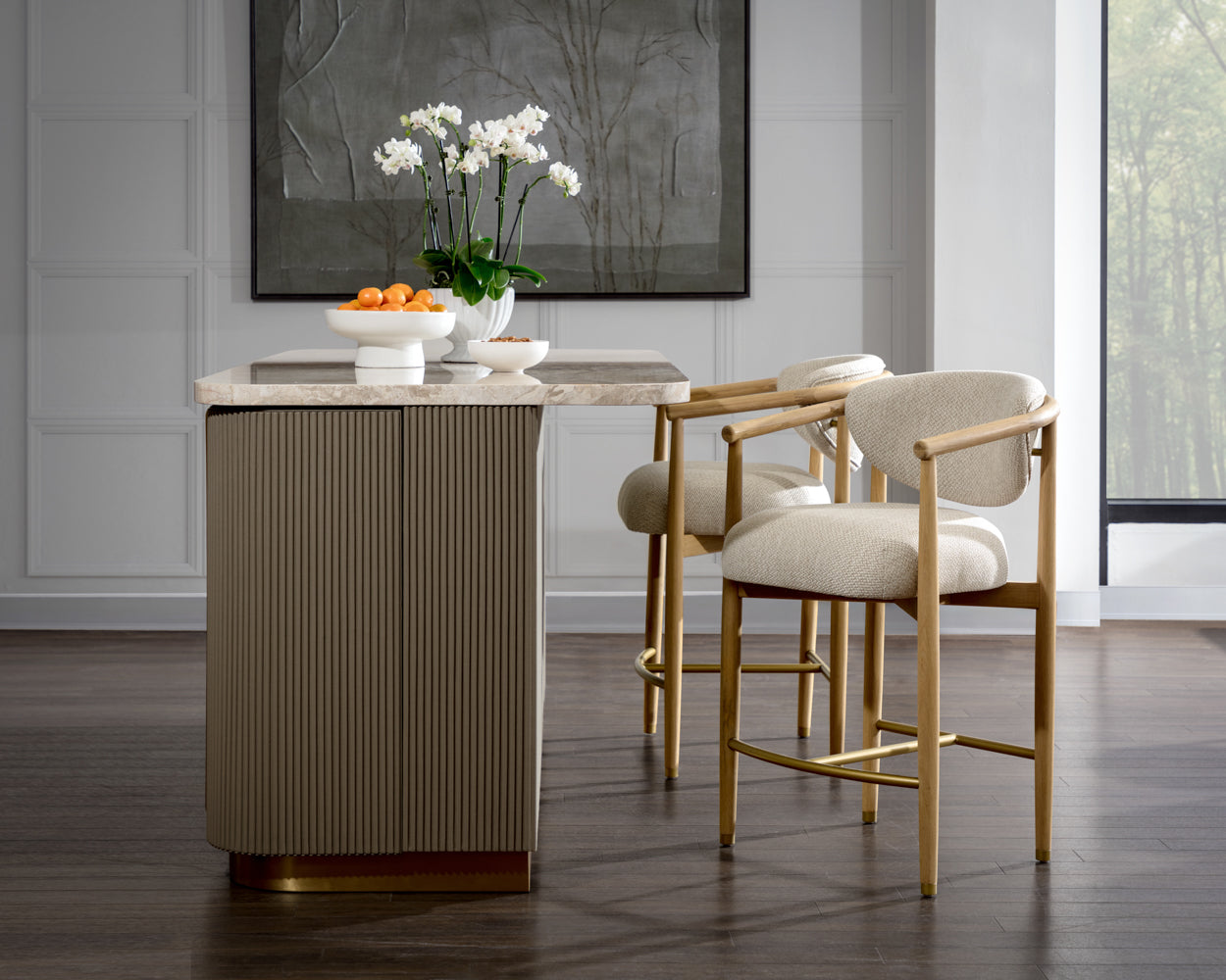 Sigrid Counter Stool - perfect for modern counters | Image 2 | InSTYLE Home & Rugs