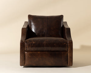 Orwell Swivel Lounge Chair - comfortable chairs for relaxation | Image 4 | InSTYLE Home & Rugs