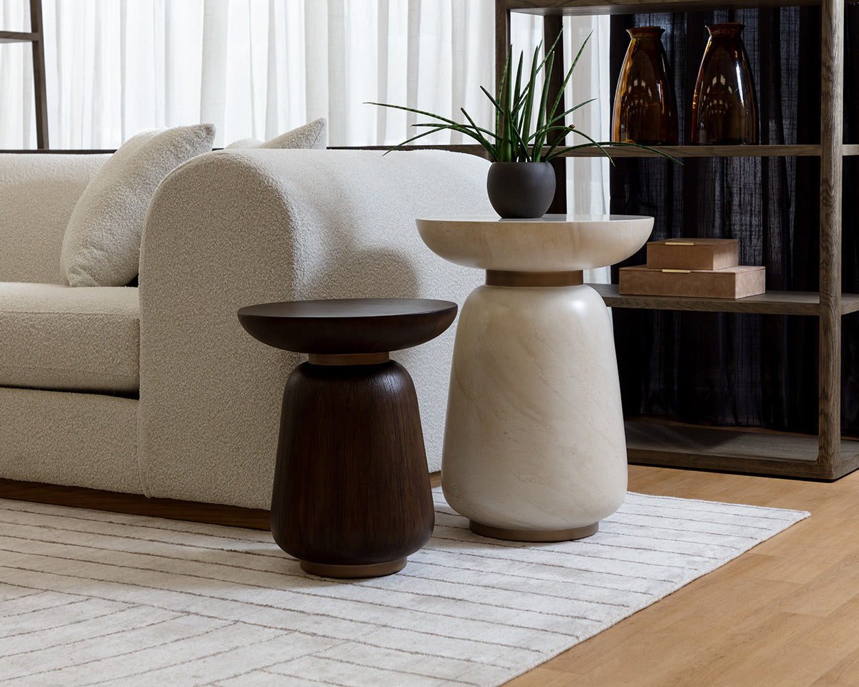 Hali End Table - functional tables for gardens | Image 2 | InSTYLE Home & Rugs