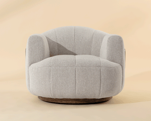 Tadeo Swivel Armchair - perfect for casual unwinding | Image 11 | InSTYLE Home & Rugs