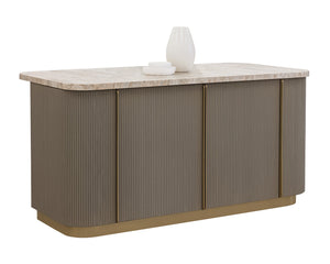 Cataldi Kitchen Island - sleek design for modern kitchens | Image 1 | InSTYLE Home & Rugs