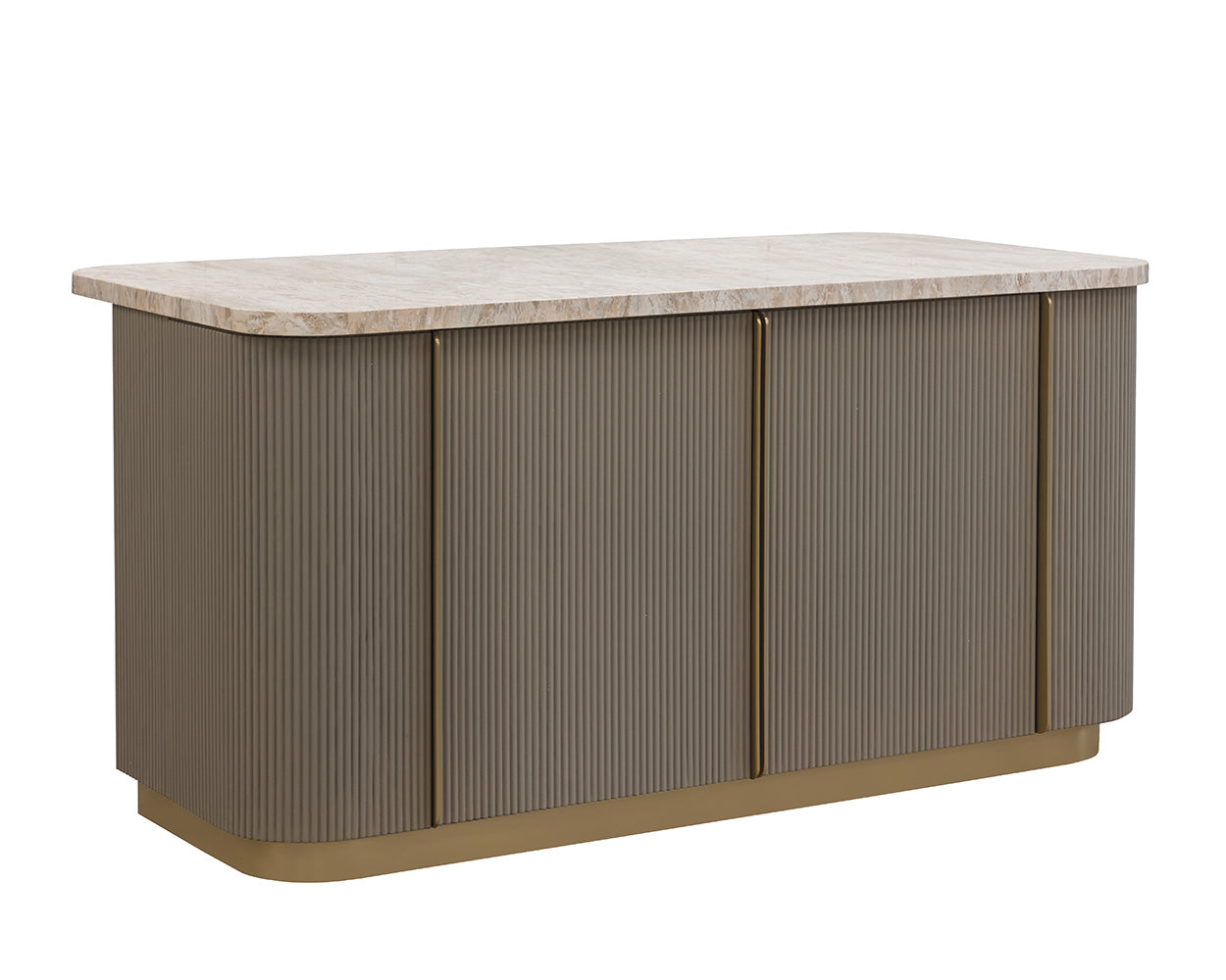 Cataldi Kitchen Island - sleek design for modern kitchens | Image 2 | InSTYLE Home & Rugs