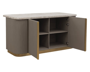 Cataldi Kitchen Island - sleek design for modern kitchens | Image 5 | InSTYLE Home & Rugs