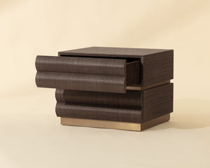 Subira Nightstand - modern storage for your bedside | Image 5 | InSTYLE Home & Rugs