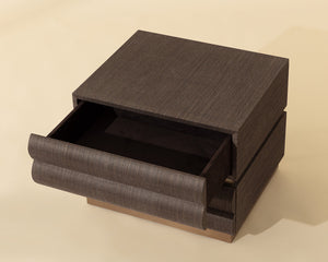 Subira Nightstand - modern storage for your bedside | Image 6 | InSTYLE Home & Rugs