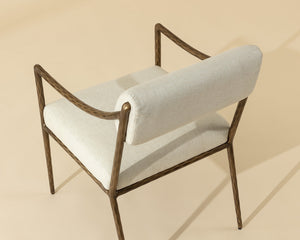 Leticia Dining Armchair - stylish chairs for any table | Image 3 | InSTYLE Home & Rugs