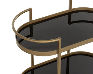 Bartlett Bar Cart - perfect storage for drinks and glassware | Image 11 | InSTYLE Home & Rugs
