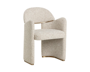 Snowden Dining Armchair - elegant seating for dining areas | Image 5 | InSTYLE Home & Rugs