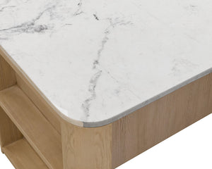 Romilly Kitchen Island - sleek design for modern kitchens | Image 10 | InSTYLE Home & Rugs