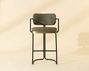 Jalen Barstool - modern bar seating with style | Image 3 | InSTYLE Home & Rugs