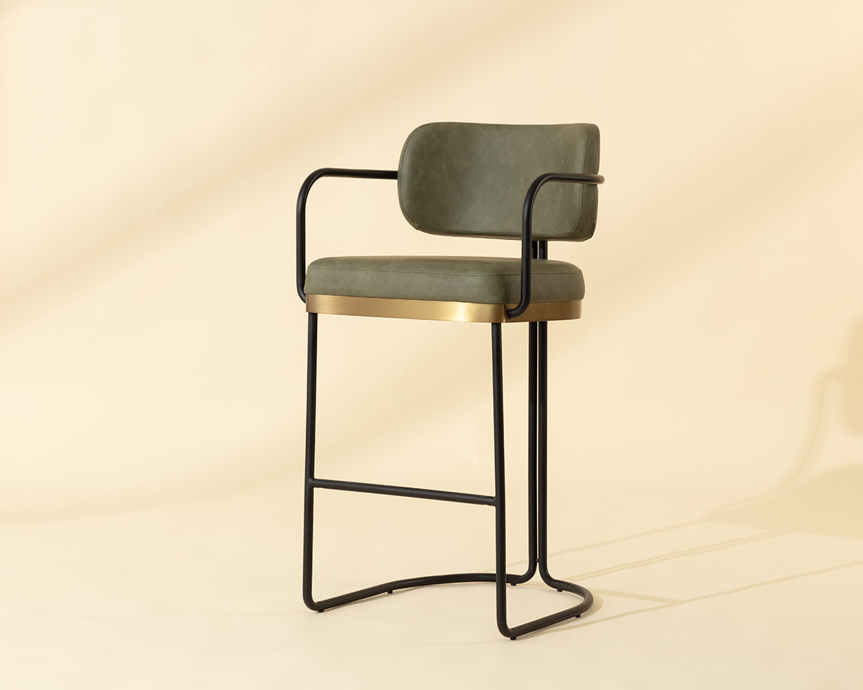 Jalen Barstool - modern bar seating with style | Image 2 | InSTYLE Home & Rugs