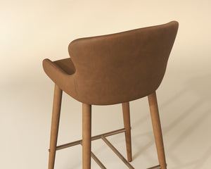 Evora Counter Stool - perfect for modern counters | Image 11 | InSTYLE Home & Rugs