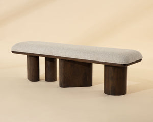 Hiro Bench - perfect for entryways or patios | Image 1 | InSTYLE Home & Rugs