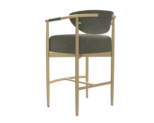 Heloise Counter Stool - perfect for modern counters | Image 6 | InSTYLE Home & Rugs