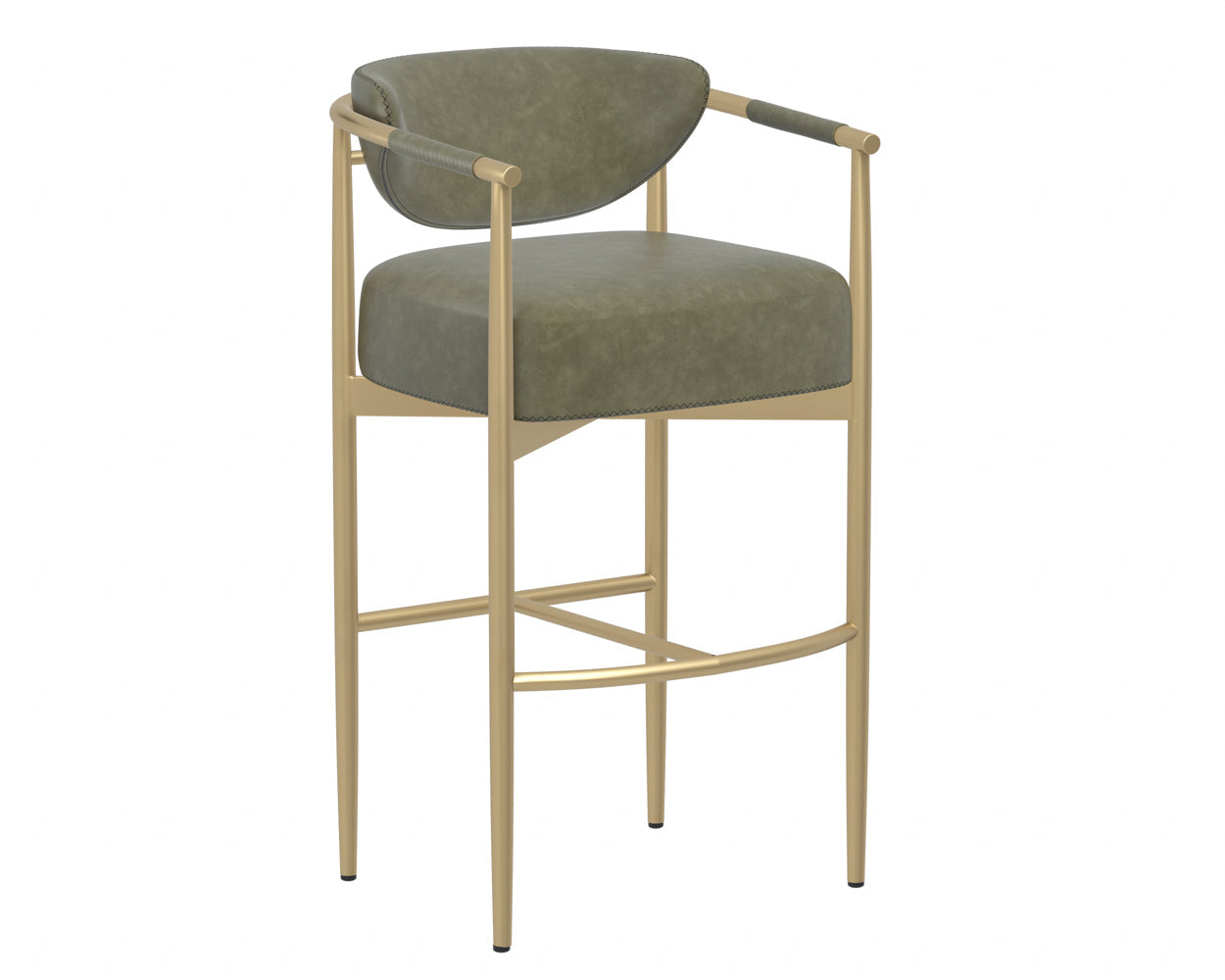 Heloise Barstool - trendy stools for bars and kitchens | Image 1 | InSTYLE Home & Rugs