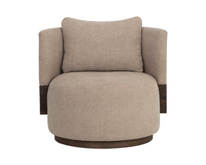 Bastille Swivel Lounge Chair - comfortable chairs for relaxation | Image 5 | InSTYLE Home & Rugs