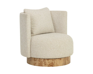 Fortis Swivel Lounge Chair - perfect for casual unwinding | Image 4 | InSTYLE Home & Rugs