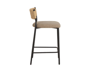 Ernesta Counter Stool - ergonomic design for comfort | Image 14 | InSTYLE Home & Rugs