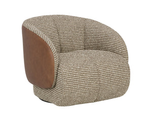 Camie Swivel Lounge Chair - comfortable chairs for relaxation | Image 5 | InSTYLE Home & Rugs