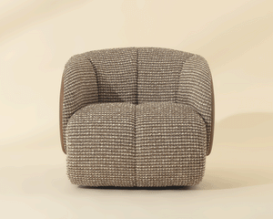 Camie Swivel Lounge Chair - comfortable chairs for relaxation | Image 10 | InSTYLE Home & Rugs