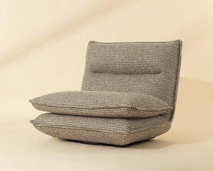 Colson Swivel Armless Chair - comfortable chairs for relaxation | Image 9 | InSTYLE Home & Rugs