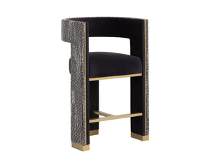 Adamina Counter Stool - perfect for modern counters | Image 18 | InSTYLE Home & Rugs