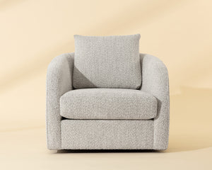 Wexford Swivel Lounge Chair - stylish lounge chairs for any room | Image 3 | InSTYLE Home & Rugs
